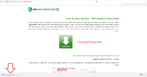 Alternatively, you can run the program by pressing the button at the bottom of the browser (Chrome in this case):